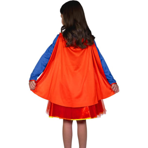 Costume Carnevale Travestimento SuperGirl Originale DC Comics Ciao Bambina