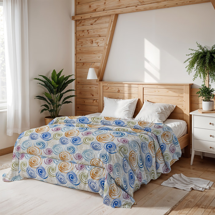 TRAPUNTA BASIC INVERNALE STAMPATA MATRIMONIALE, SPIRALS