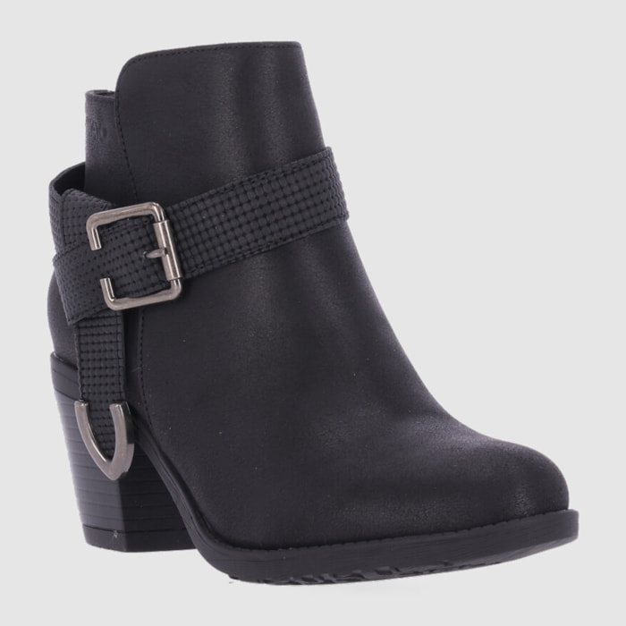 Botines - Negro - Tacón: 7 cm