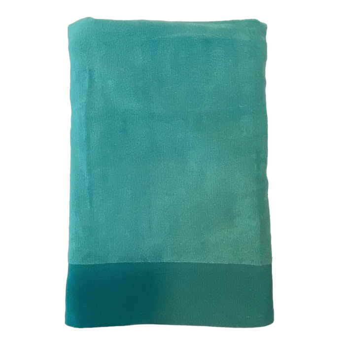 Serviette de bain L éponge velours unie - Shady Latigo - 370g/m²