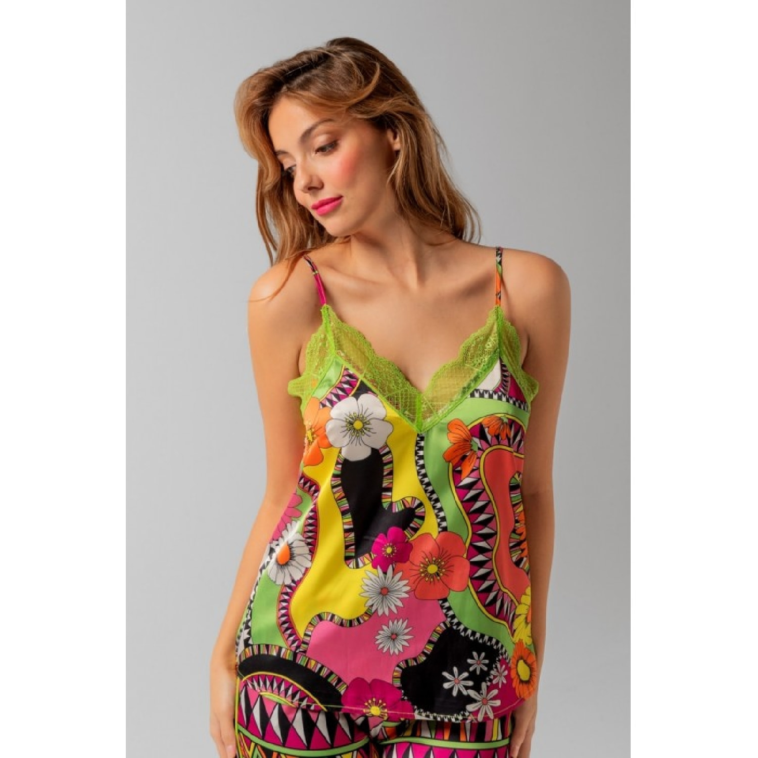 Camisa pijamera - FLORECIENDO