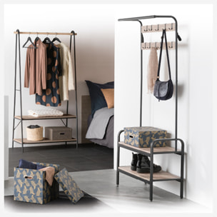 Vestiaire penderie range-chaussures Jano