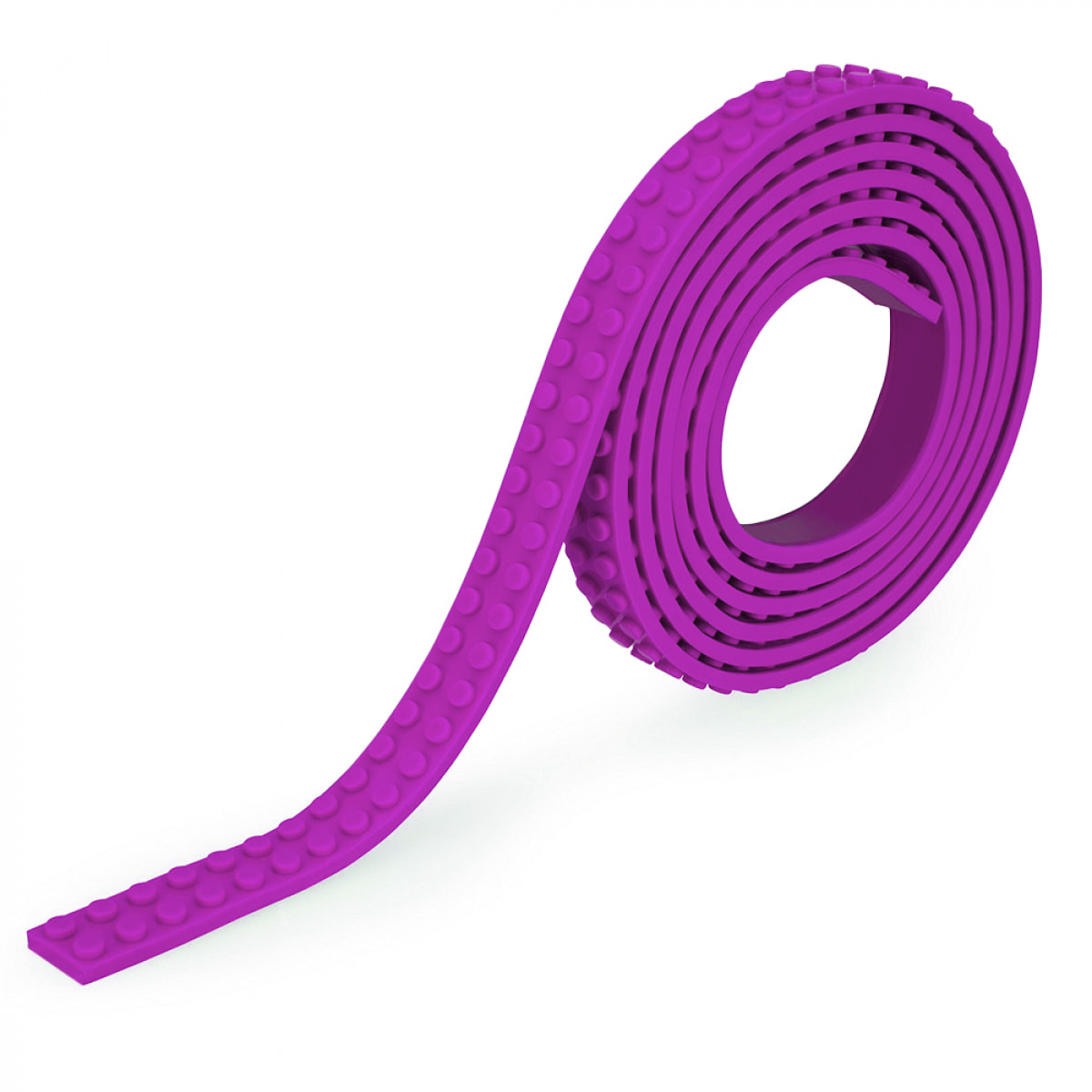 DAM Nastro Adesivo per Giochi di Costruzione 100x1 Cm. Viola