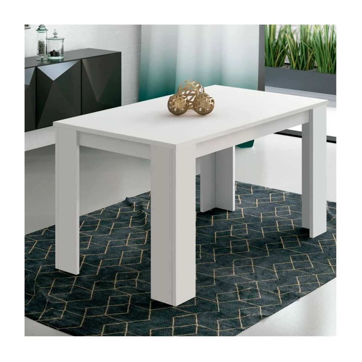 Mesa de comedor Berta 140 Blanco