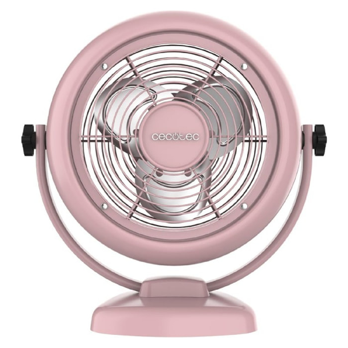 Ventilador de sobremesa EnergySilence 800 RetroDesk Pink Cecotec