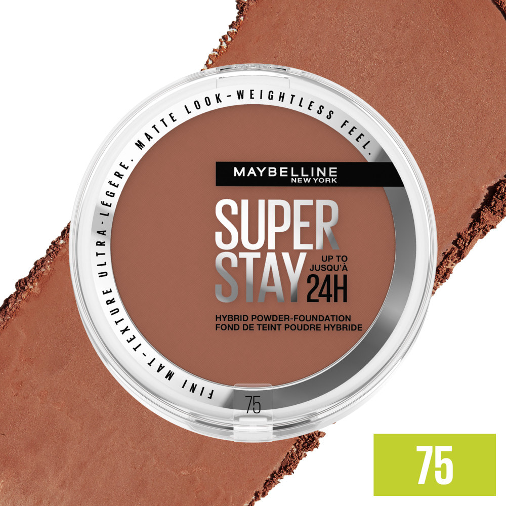 Maybelline New York Superstay 24H Hybride Fond de teint-Poudre Longue Tenue 75