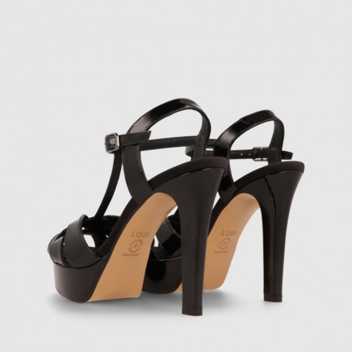 SANDALIAS NEGRAS TREN