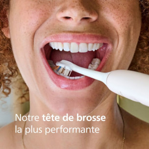 Brossette dentaire PHILIPS Sonicare lot de 2 - HX9092/87 white Premium All-in-One A3