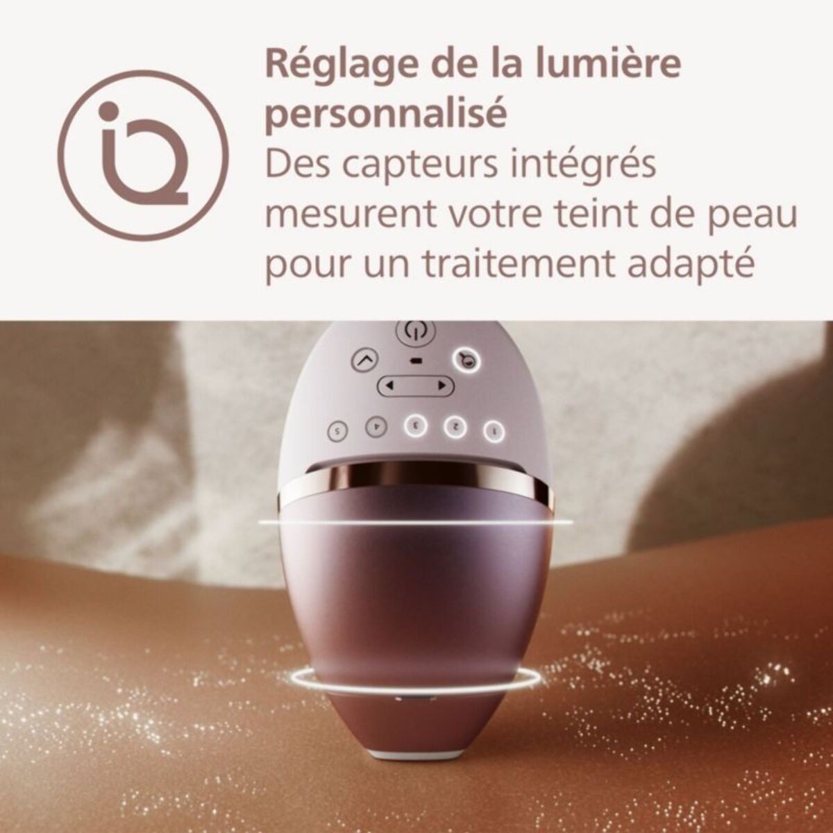 Epilateur lumière pulsée PHILIPS IPL BRI955/01