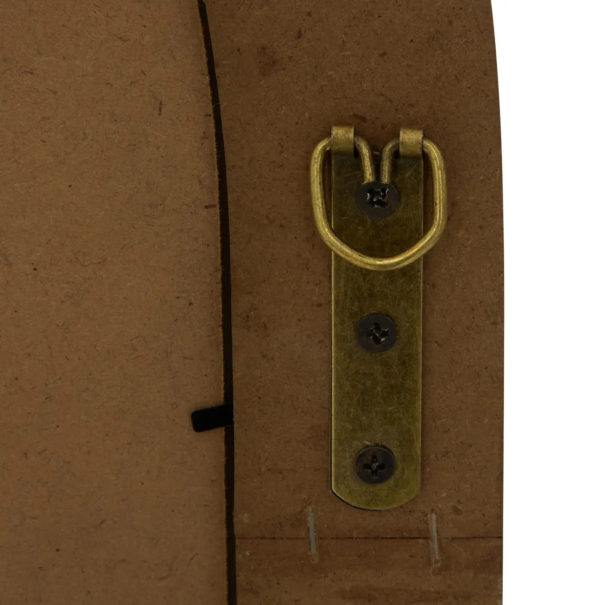 Miroir Ethel marron bois gravé 118x74cm