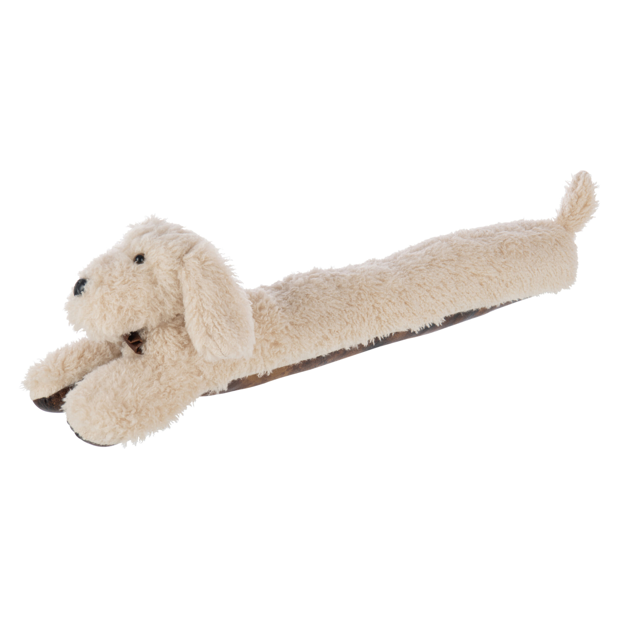 J-Line butoir de porte Chien - polyester - beige clair