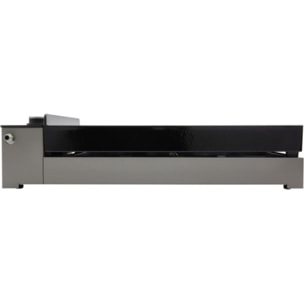 Plancha gaz FORGE ADOUR Premium Acier 75 NG noir gris 3 brûleurs à poser, 73.2x40.9 cm