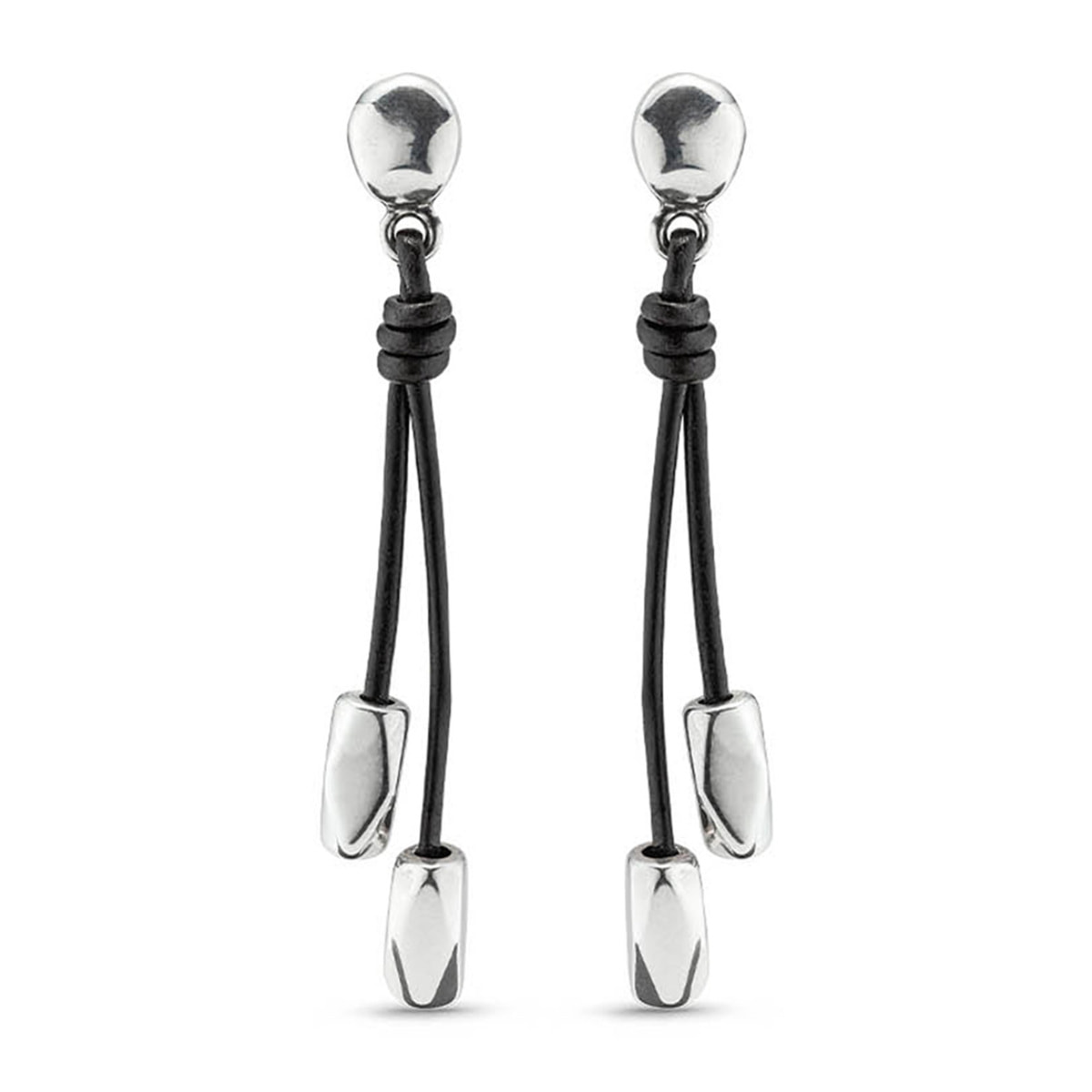 Pendiente Paths PLATEADO U