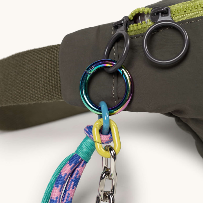 DEEP RECYCLED FW25 FANNYPACK XL C/KHAKI