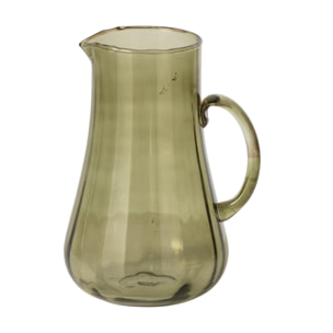 J-Line carafe - verre - vert kaki - large