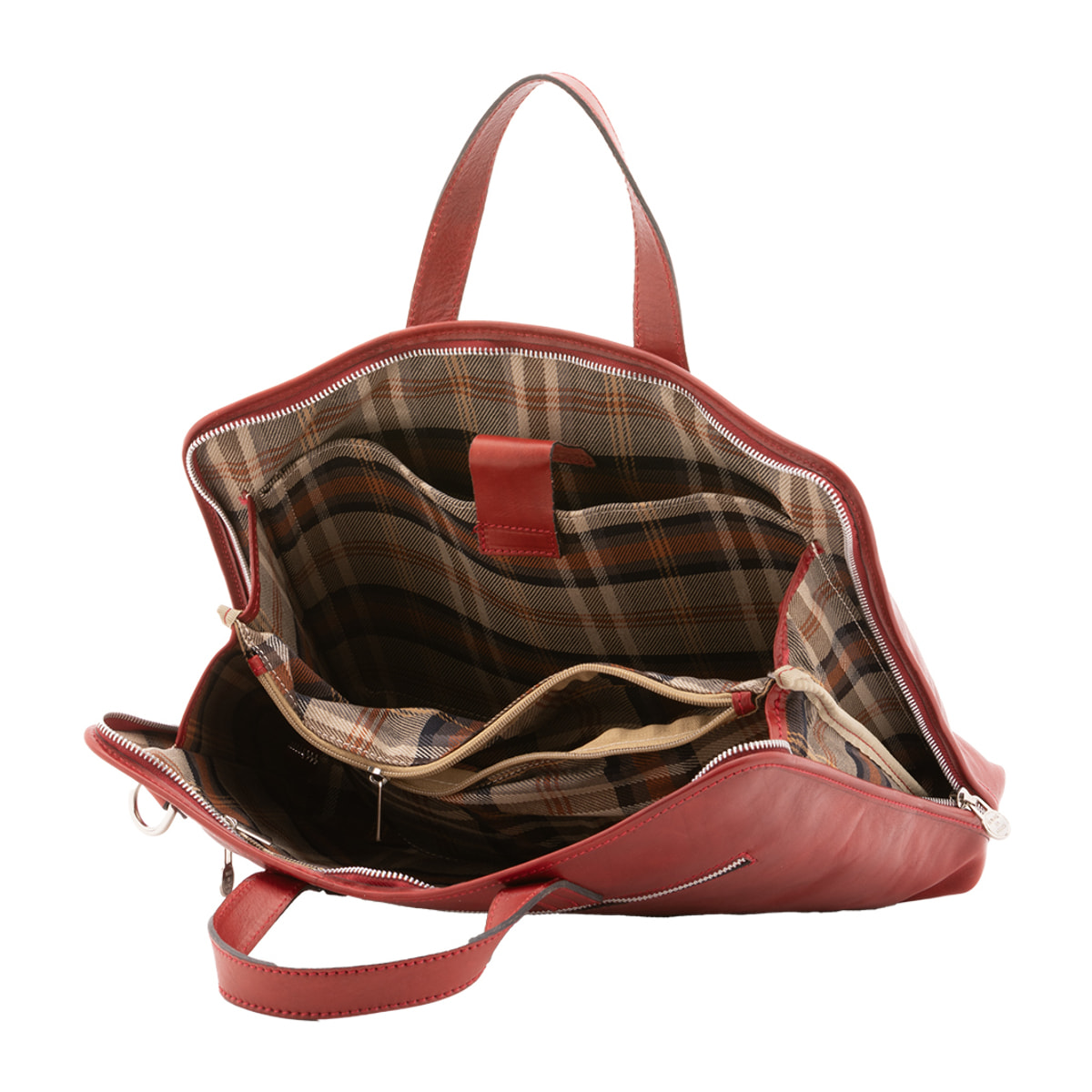 Borsa a mano  unisex In Vera pelle Made in Italy 40x30x5 cm