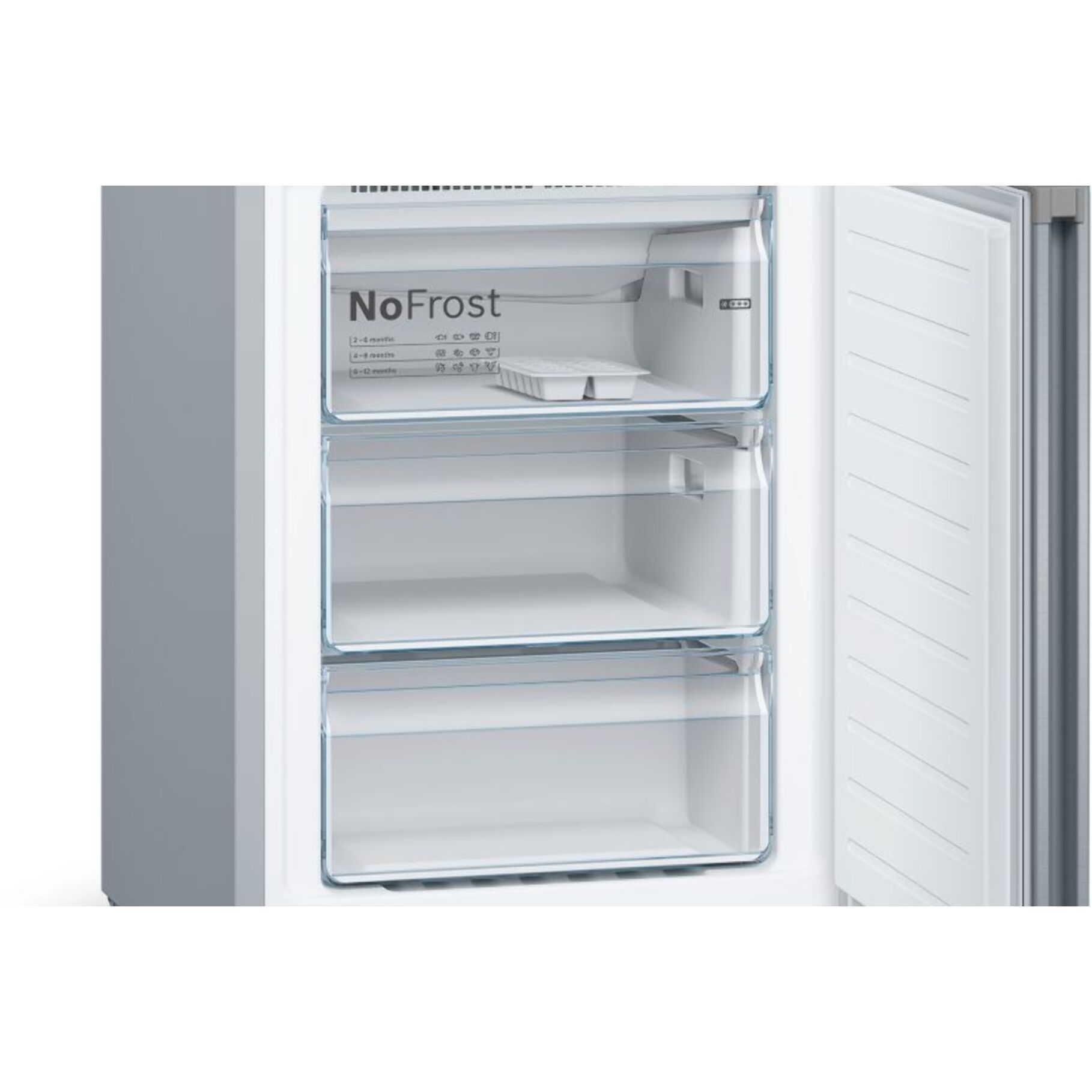 Réfrigérateur combiné BOSCH KGN36VLED Série 4 VitaFresh