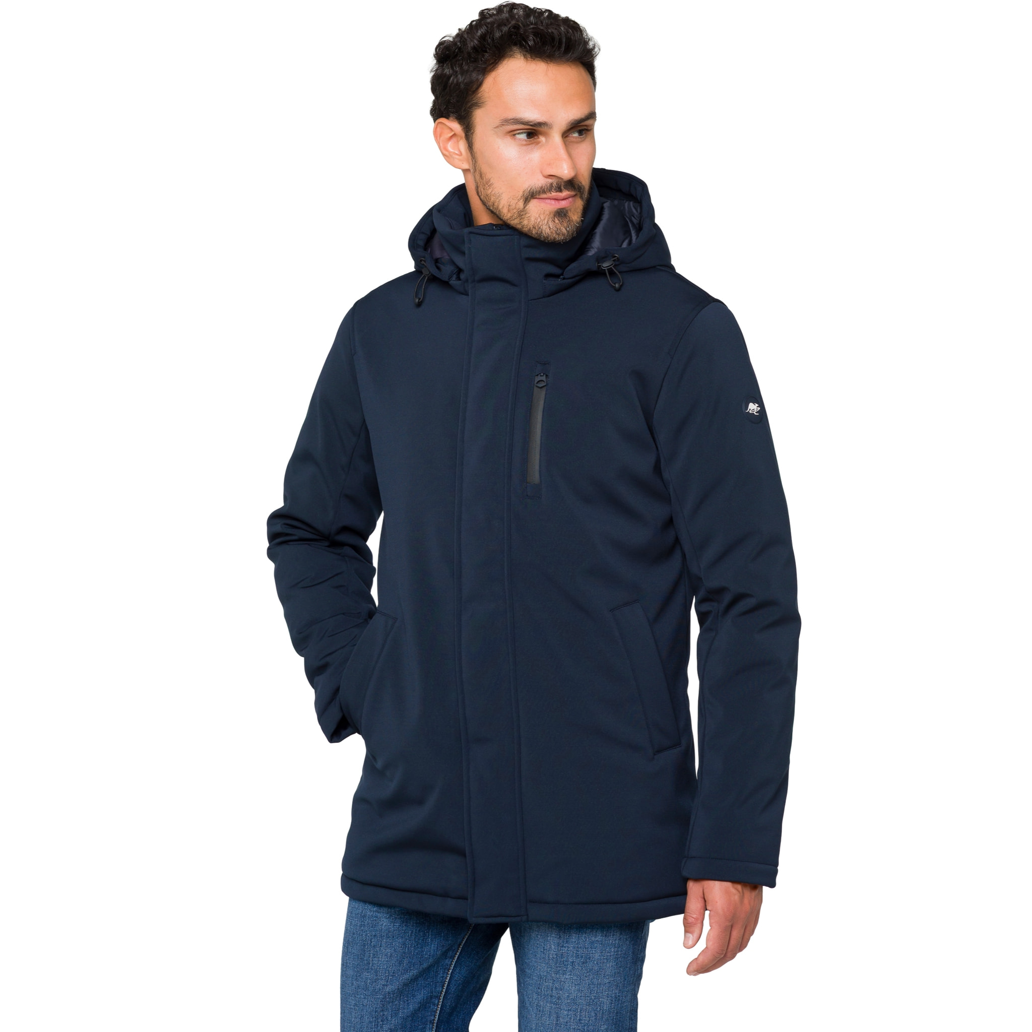 Chaqueta Hot Buttered térmica impermeable Nusakan azul marino