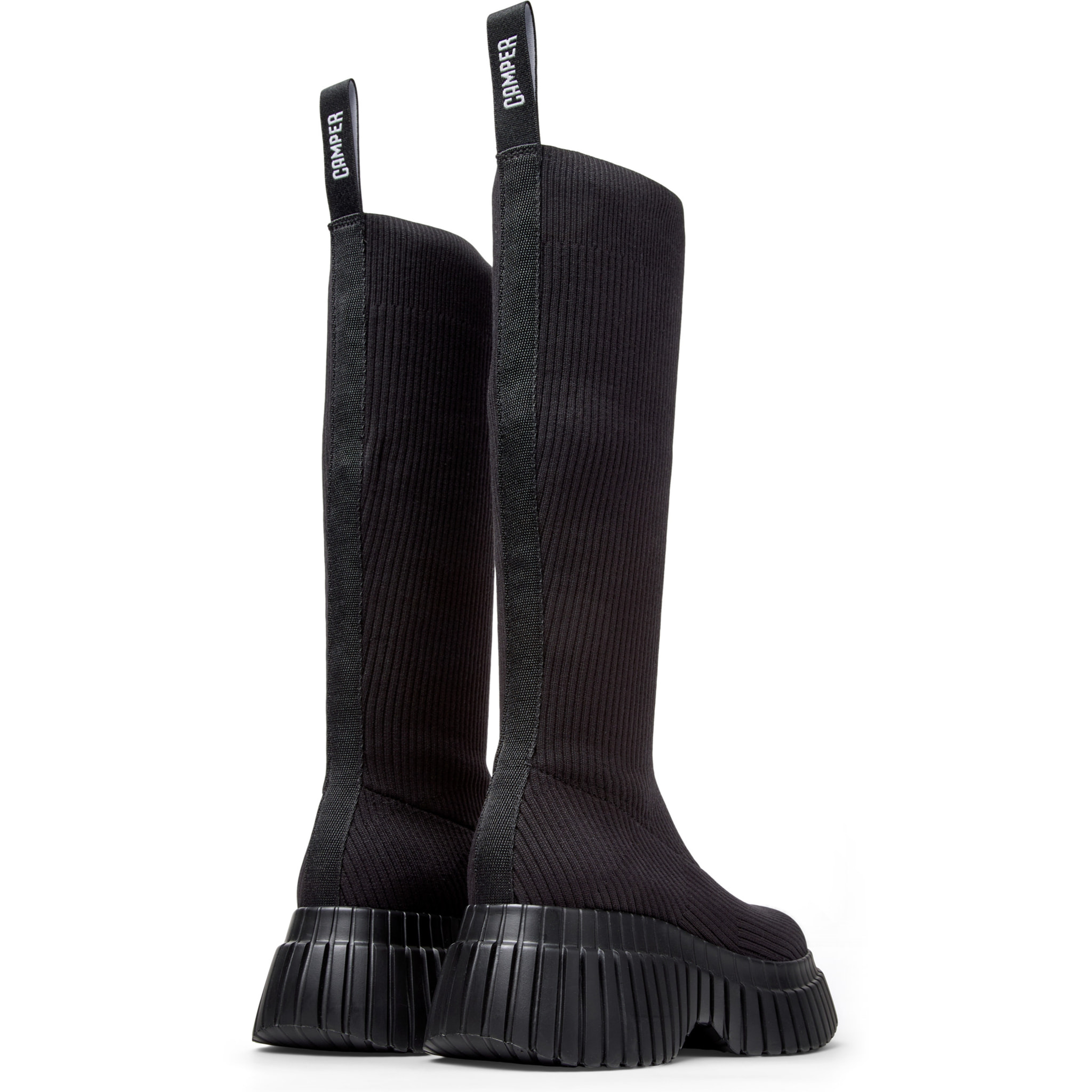 Stivale alto - CAMPER Pix BCN - Nero - Tessile tecnico