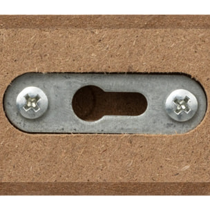Étagère d'angle "Fixy" blanc