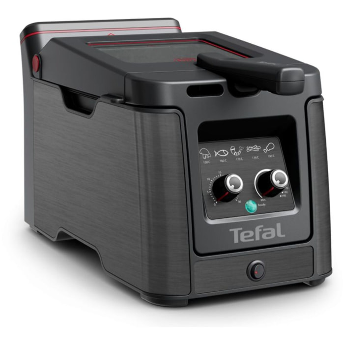 Friteuse semi-professionnelle TEFAL avec huile CLEAR DUO FR600810