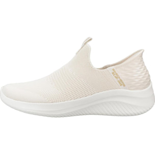 Sneakers De  Mujer Slip-ins Ultra Flex 3.0 Cozy Streak Beis