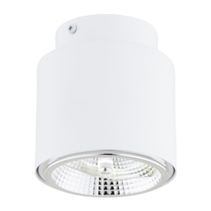 Faretto Nano in acciaio bianco