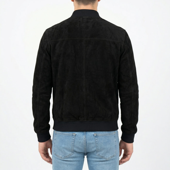 Giubbino varsity ecosuede