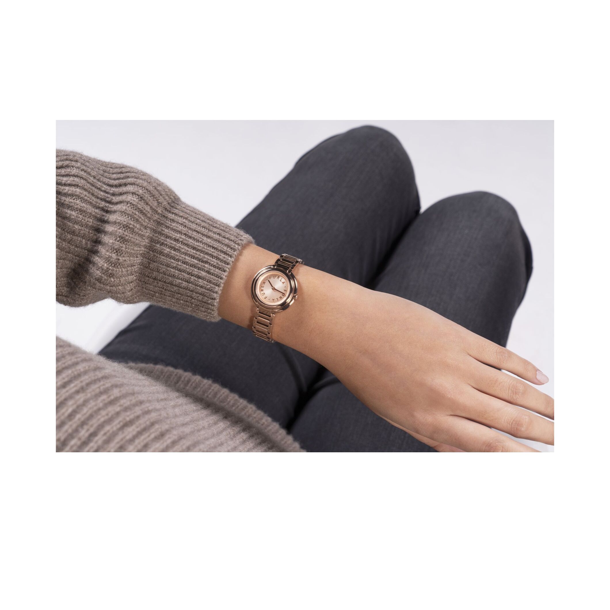 Furla Reloj Analógico De Cuarzo. Furla Icon Shape