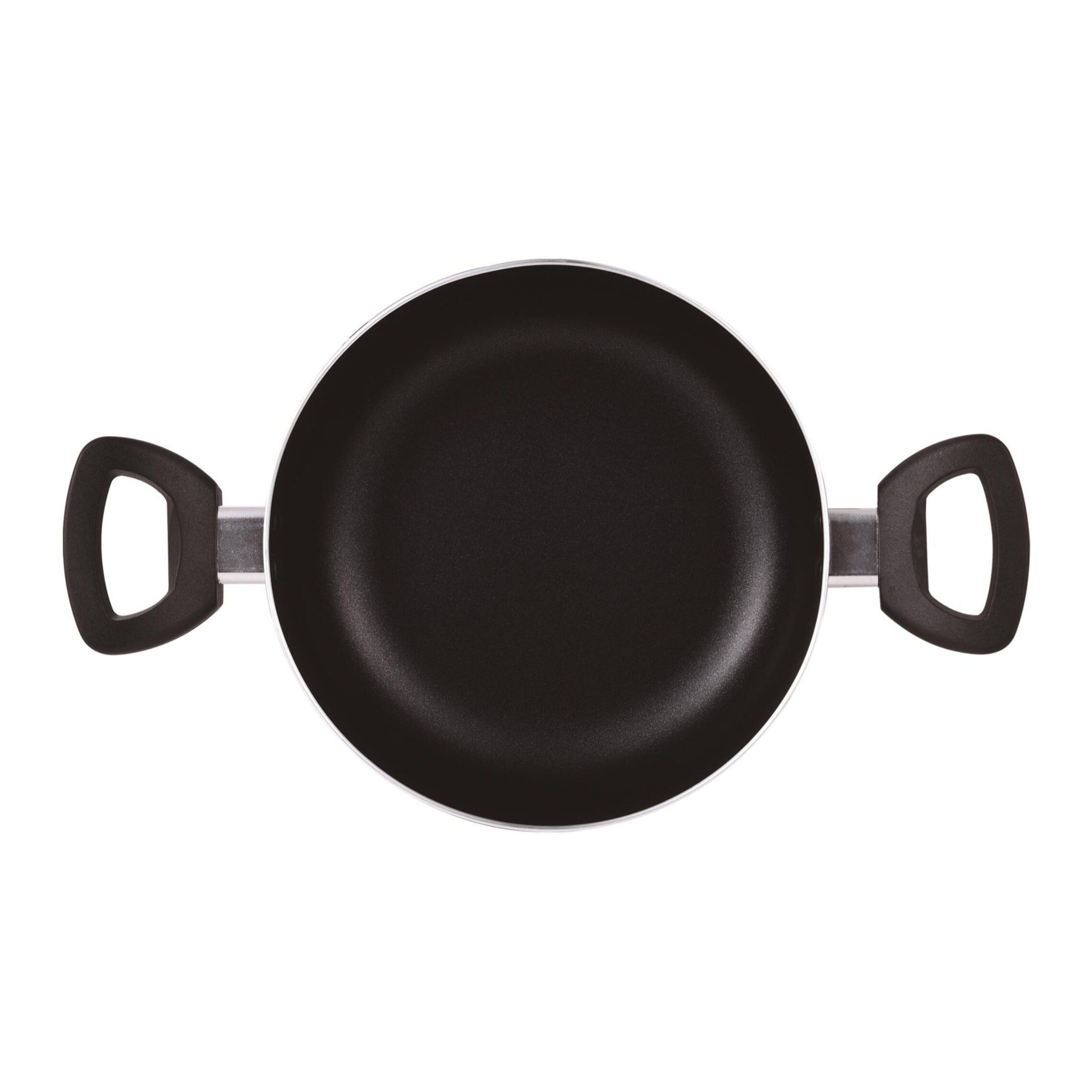 Cacerola de ø24x10cm de 4,3l en aluminio prensado con tapa