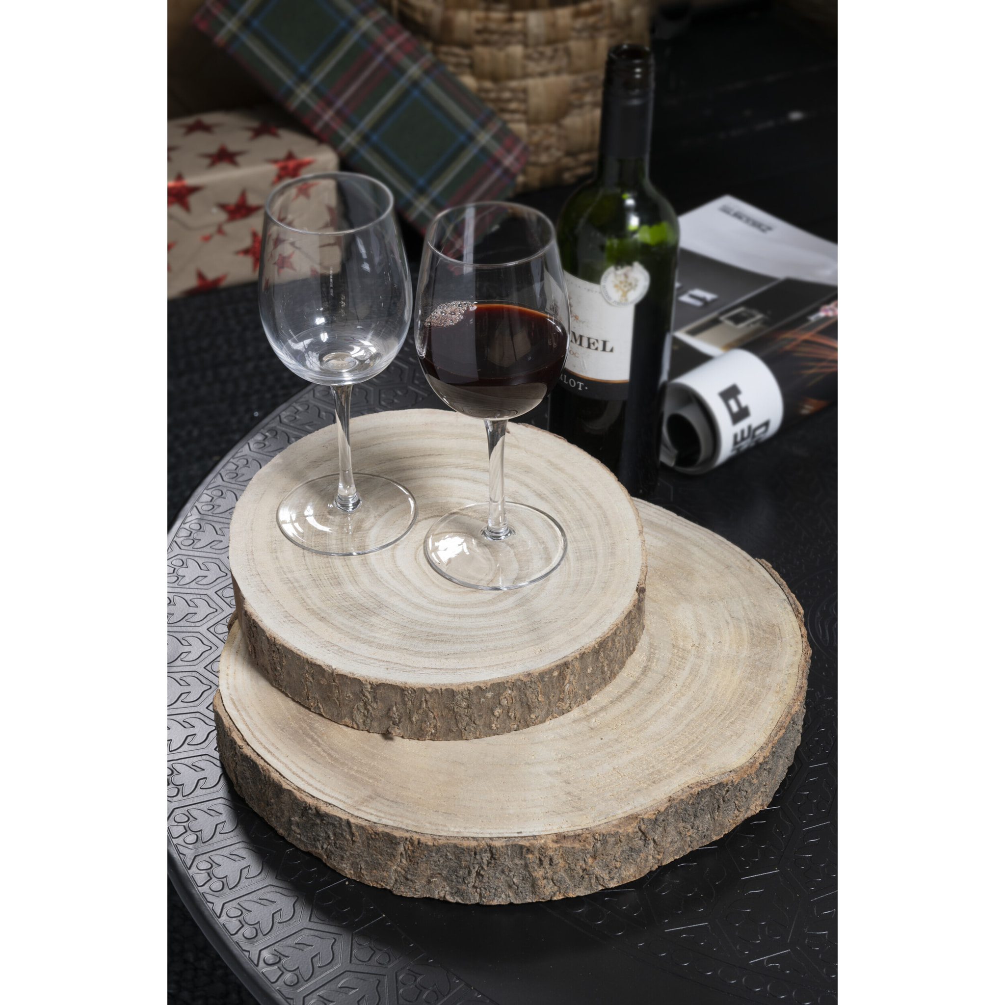 J-Line écorce décorative - bois - naturel - small