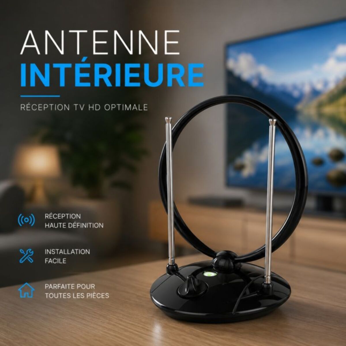 Antenne intérieure ESSENTIELB Alizée II 4G RED