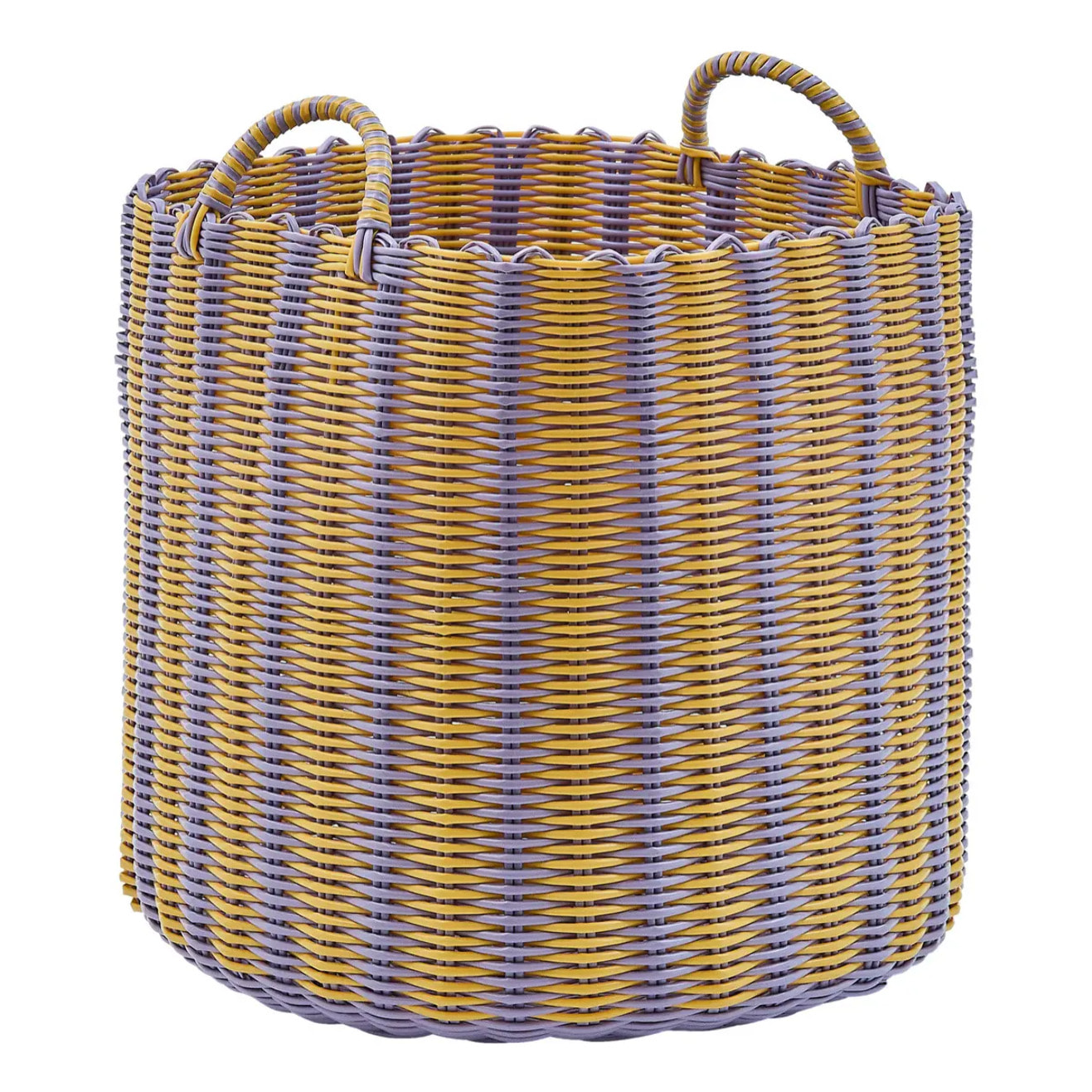 Lot de 3 paniers de rangement Pool en plastique recyclé