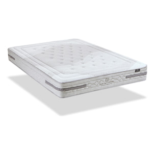 Matelas Hybride Sérénade, Soutien ferme, 26 cm, Ressorts Ensachés & Latex Naturel, Mousse Haute Densité