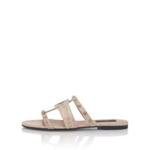 PHILIPP PLEIN Cocco Print Slides Stars Hexagon