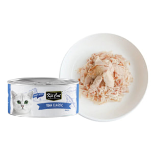 Kit Cat Lata Toppers - Atún & Katsobushi 80 g Comida húmeda para gatos en gelatina