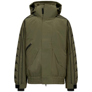 Kappa - Giacche Uomo Verde - 6Cento 678H 222 Banda