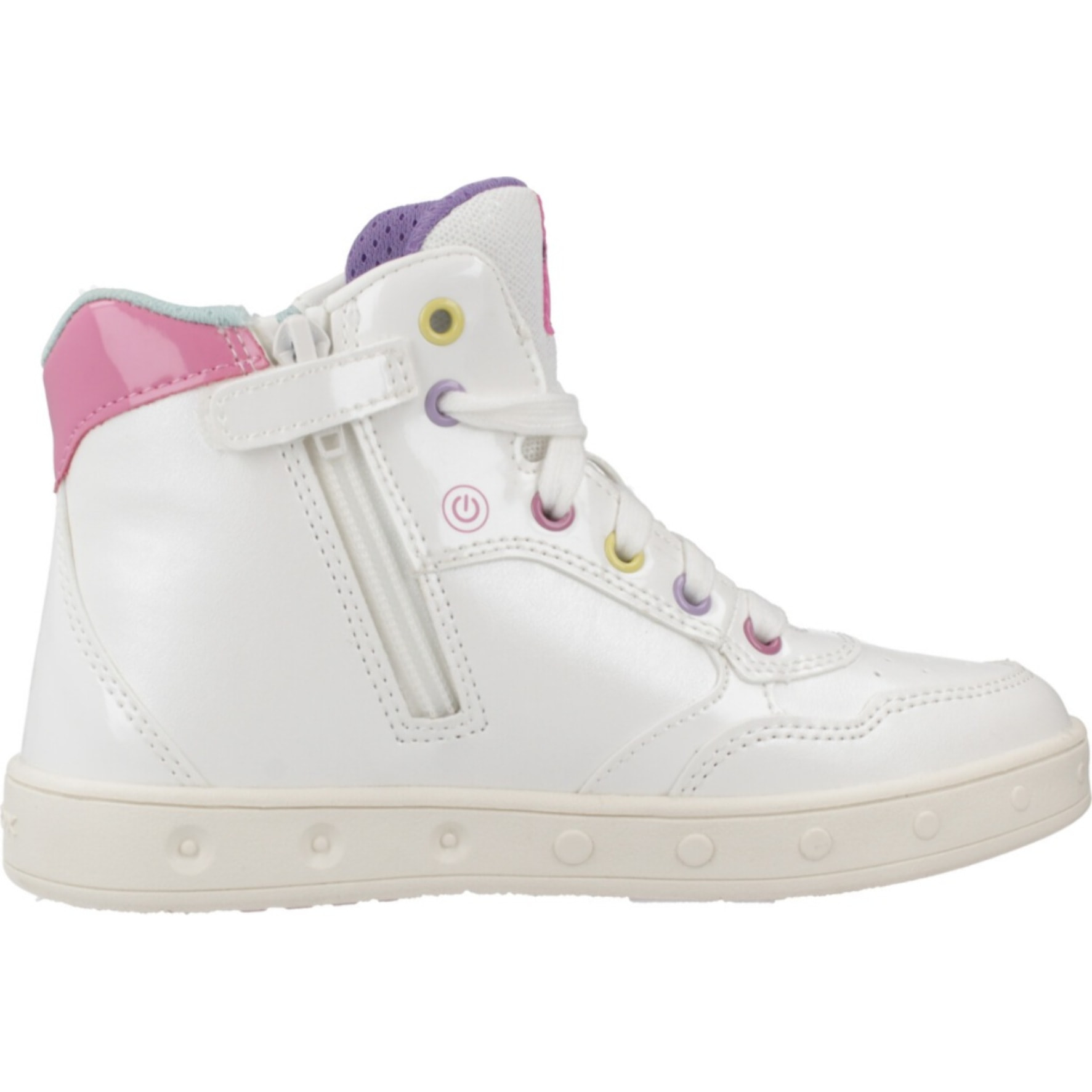 Zapatillas Niña de la marca GEOX  modelo J SKYLIN GIRL BLANCO