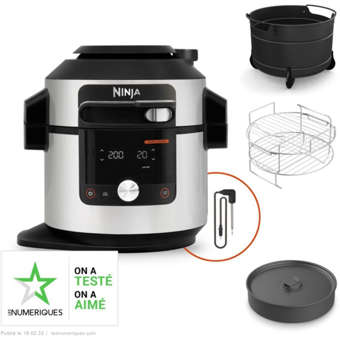 Multicuiseur NINJA Foodi Max OL750EU  gris/noir 7,5 L, 14 modes de cuisson dont air fryer