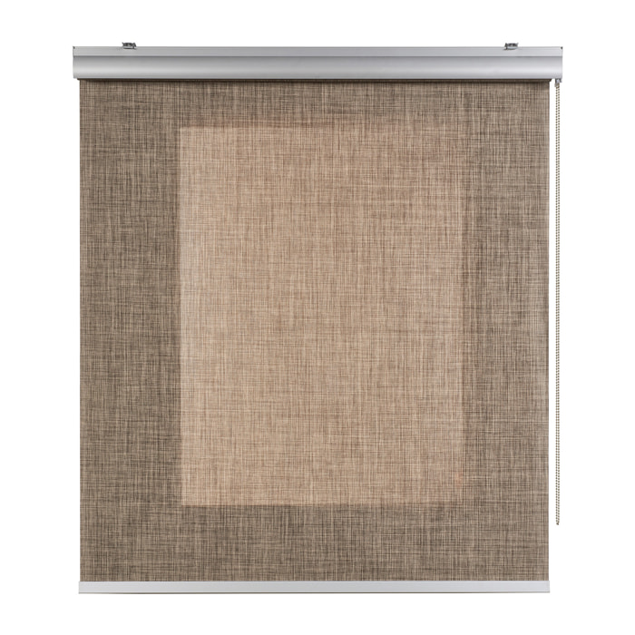 Store enrouleur SCREEN TOP Texture Marron