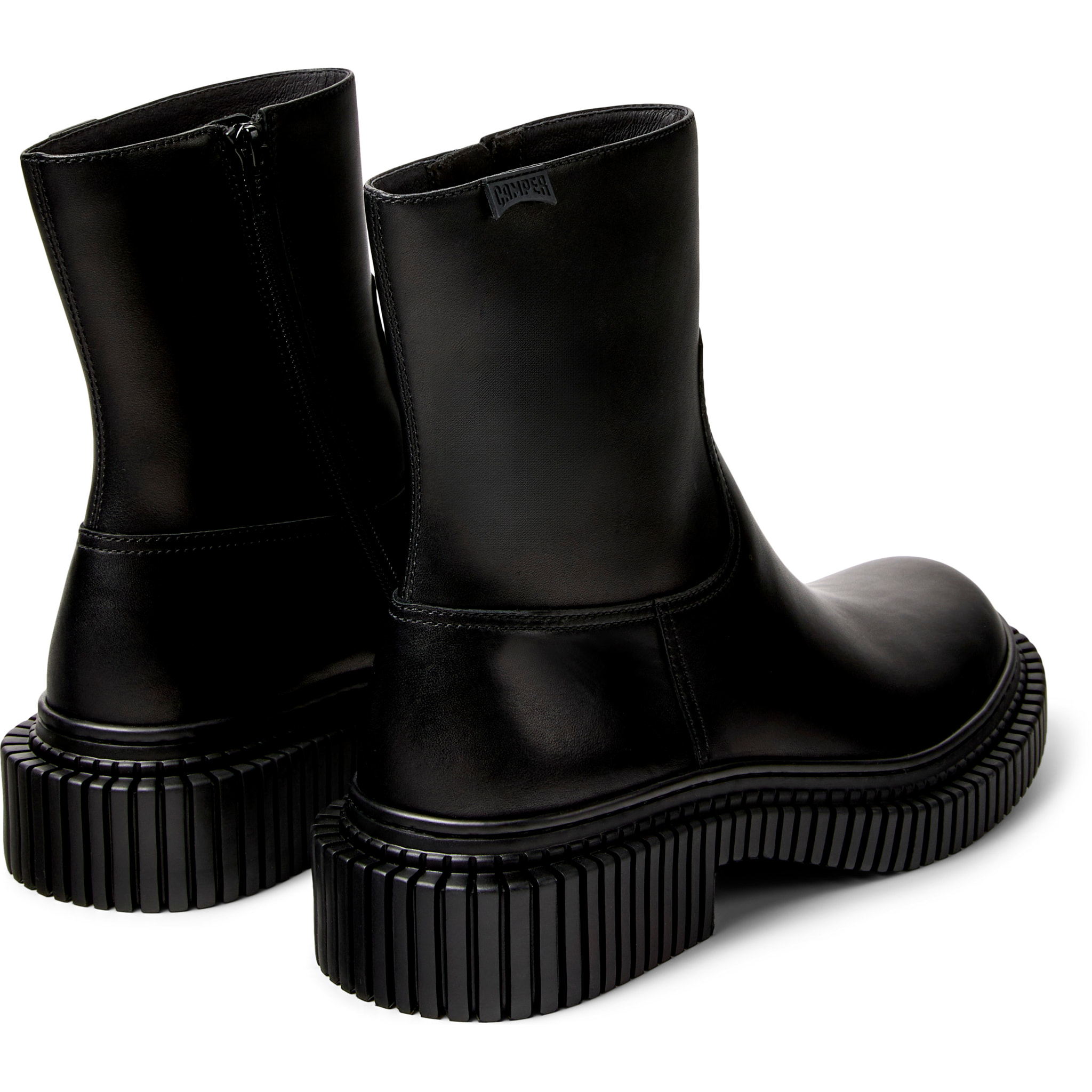 Botines - CAMPER Pix Berlin - Negro - Cuero liso