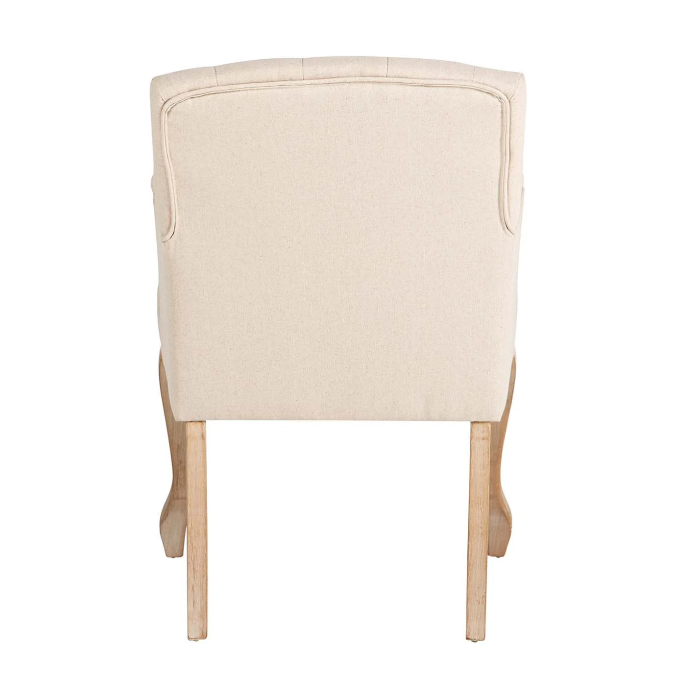Butaca Lino Beige Capit. Patas Madera 59x62x85 Cm