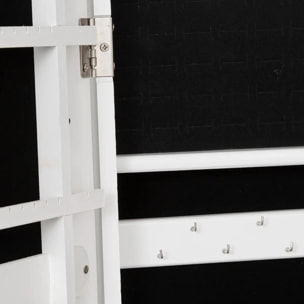 Armoire à bijoux "Kristin" blanc 37,2x145cm