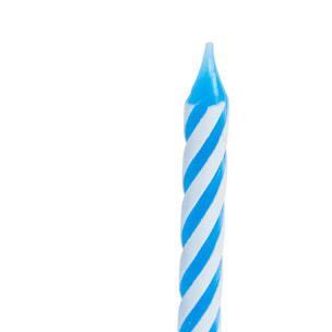 Bougie d'anniversaire multicolores 20 pièces