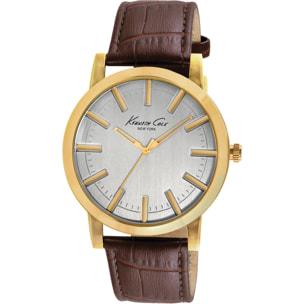 Reloj Kenneth Cole IKC8043 Hombre Analogico Cuarzo con Correa de Piel