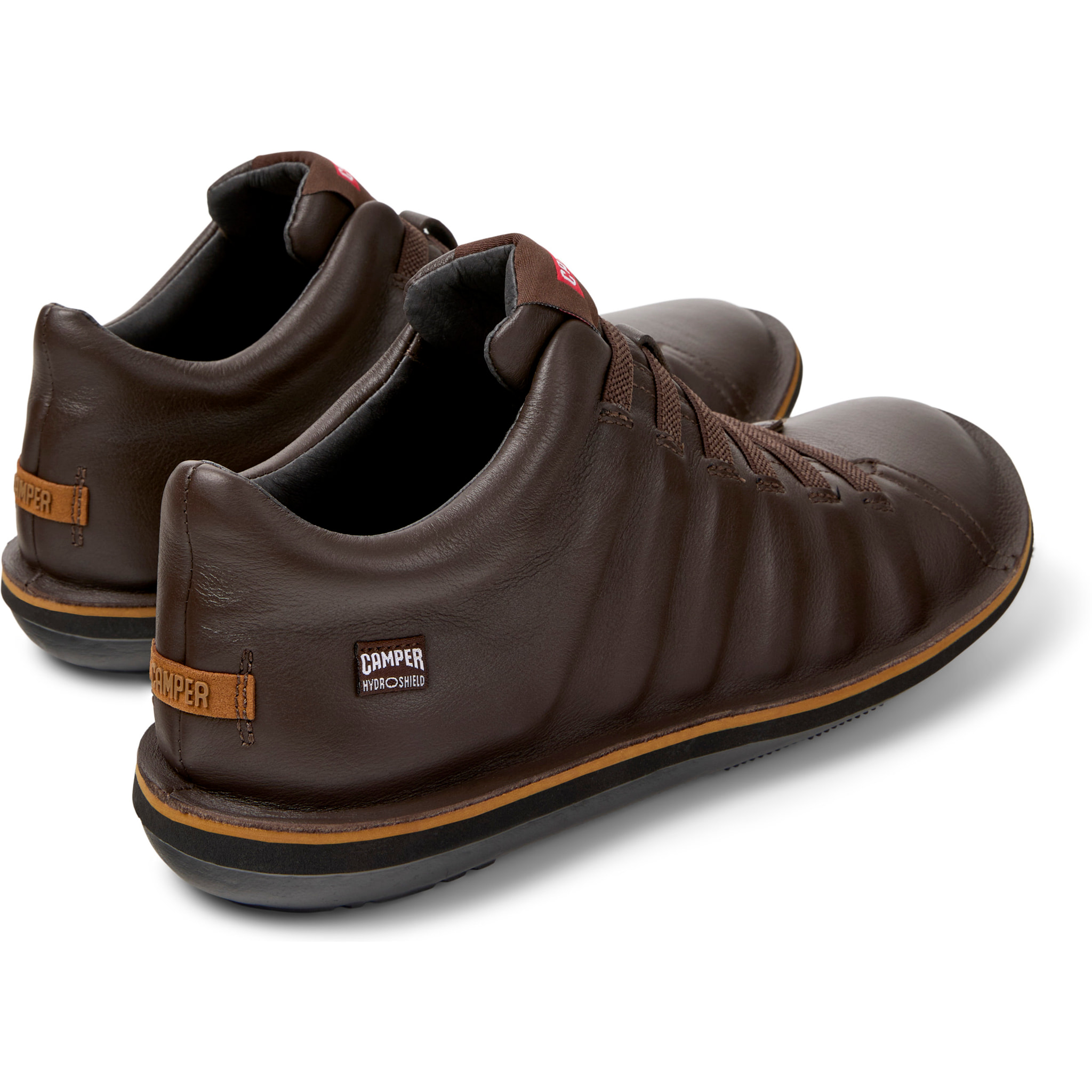 Zapatillas - CAMPER Beetle - Marron - Cuero liso