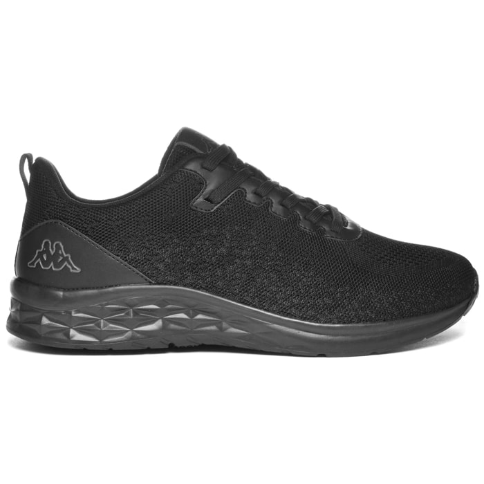Kappa - Sneakers Uomo Donna Nero - Logo Rostie