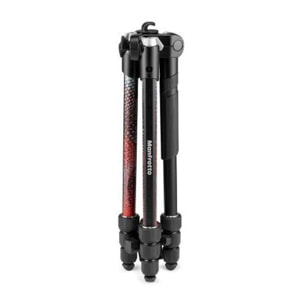 Trépied MANFROTTO Element MII Aluminium Red 4 Sections BH