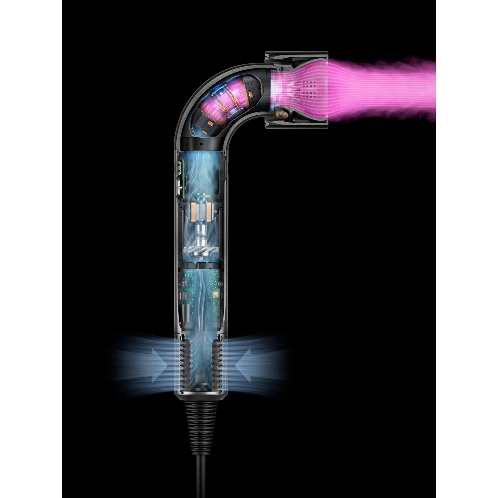 Sèche-cheveux Dyson Supersonic Nural™ Rose Céramique - Cheveux Raides à Ondulés