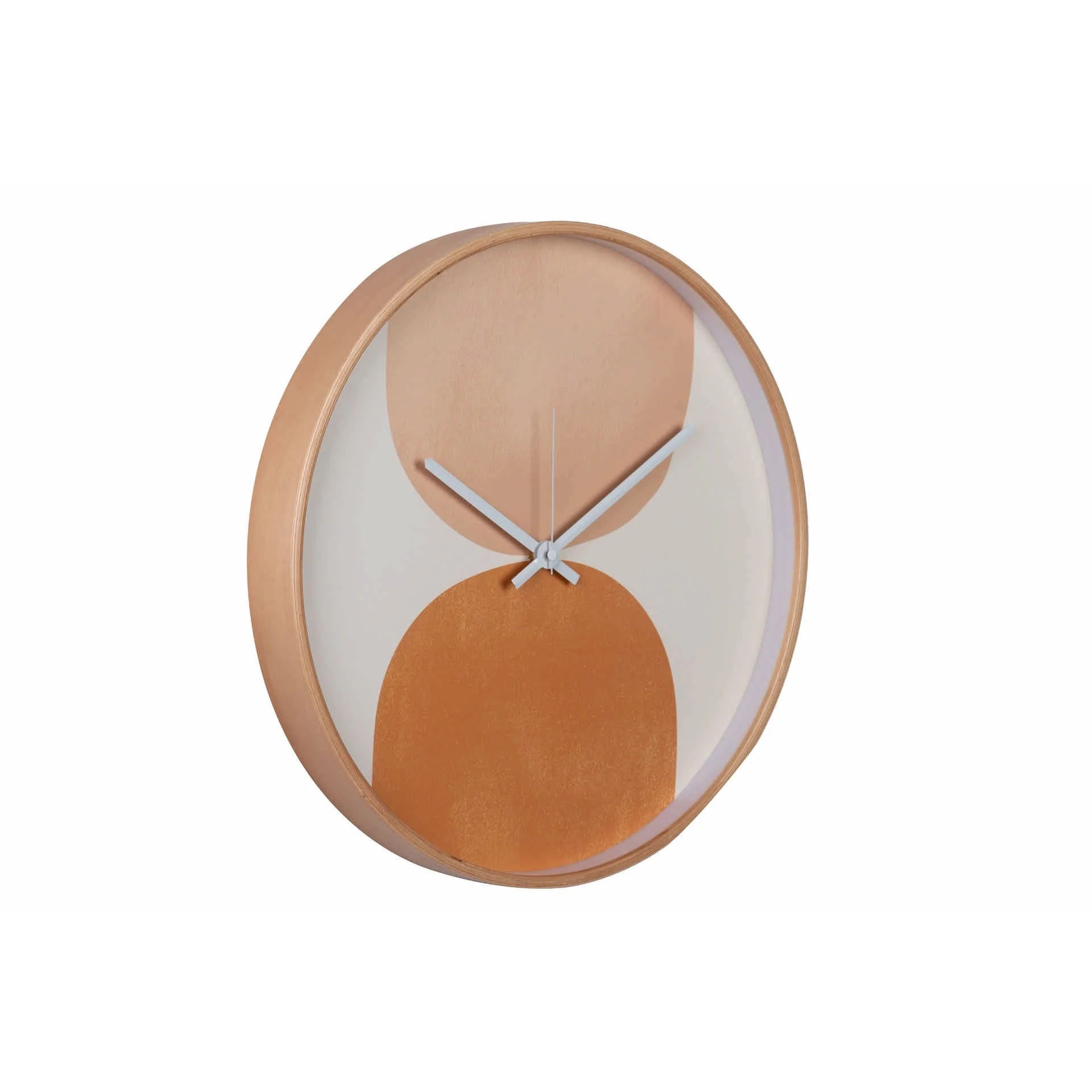 Reloj Pared Metal Blanco 40x4,5x40 Cm